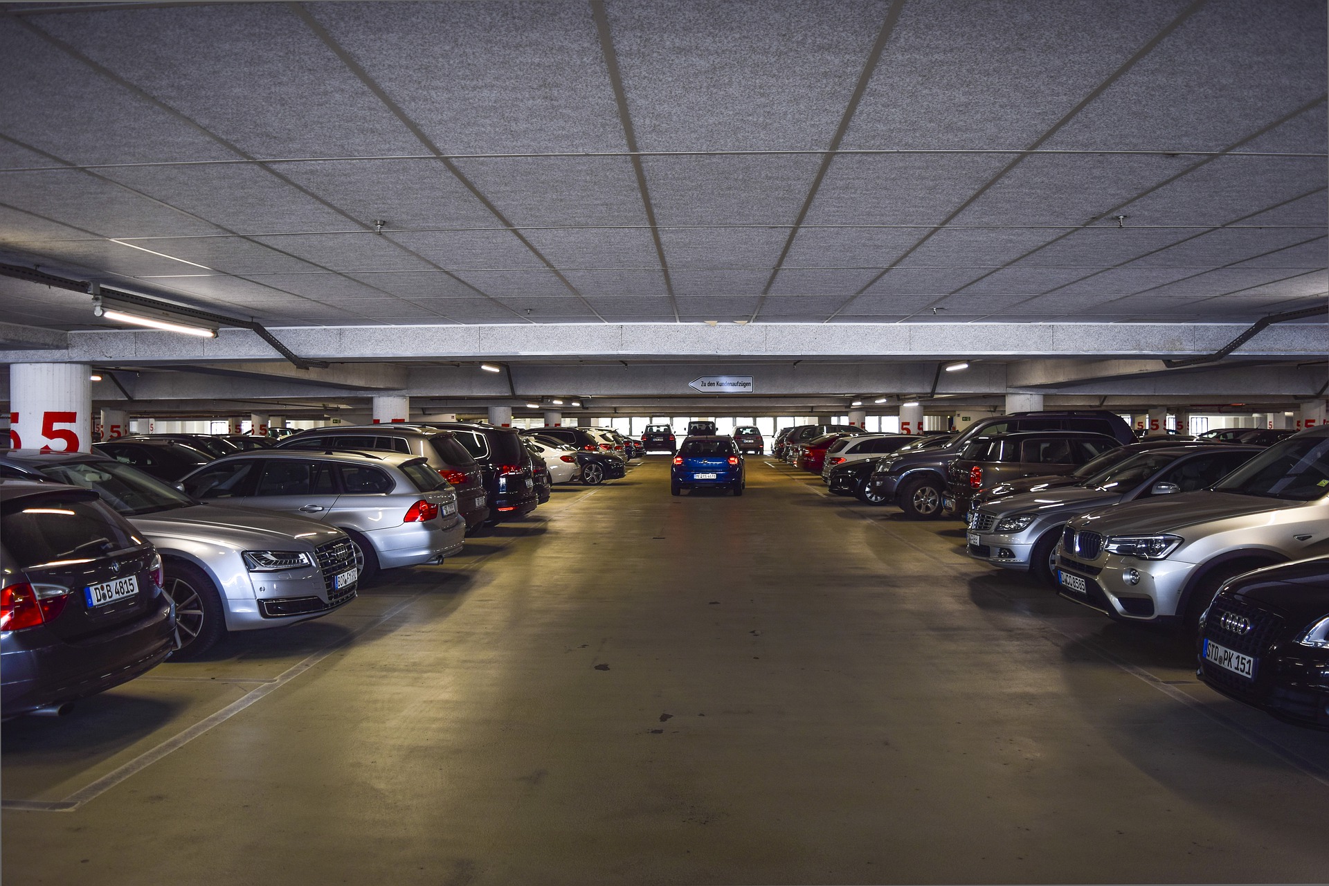 How to get mobile signal inside an underground car park?